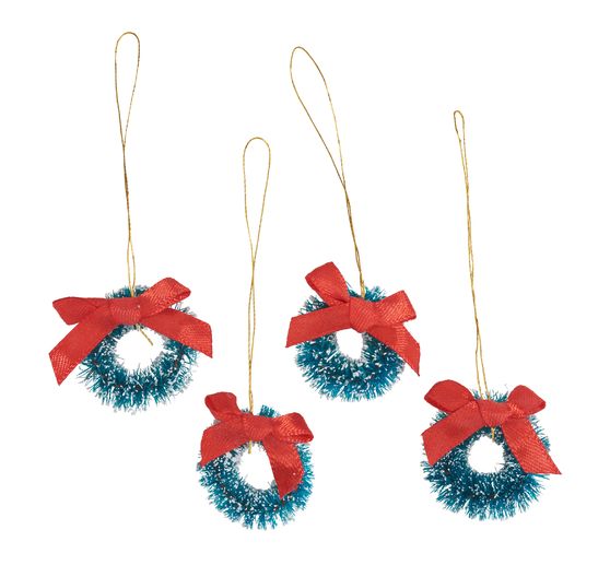 VBS Mini Christmas wreaths