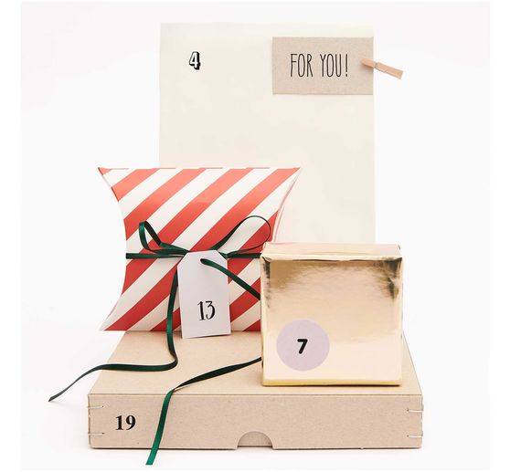 Sada razítek XL "Adventní čísla"