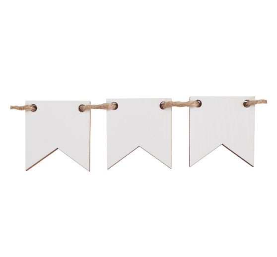 VBS Wooden pennant chain