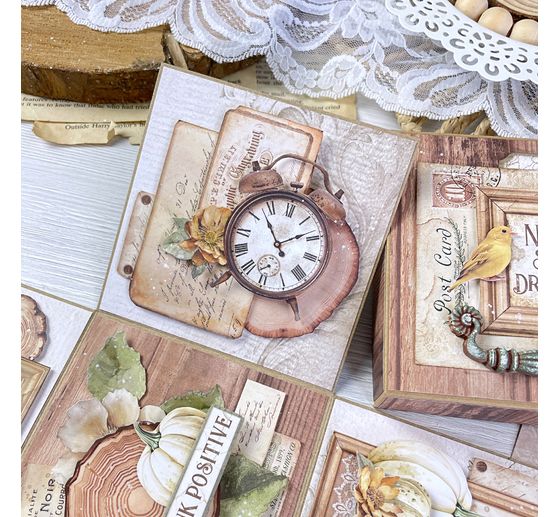 Paper Cut-Outs "Golden Harmony"