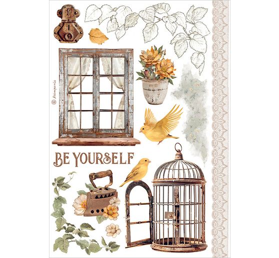 Washi Pad "Golden Harmony"