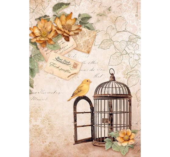 Sortiment slámových hedvábí s motivem "Golden Harmony