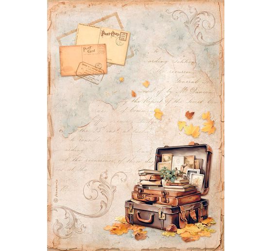 Sortiment slámových hedvábí s motivem "Golden Harmony