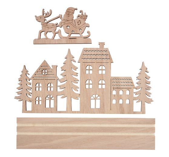 VBS Wooden building kit "Santa is coming"