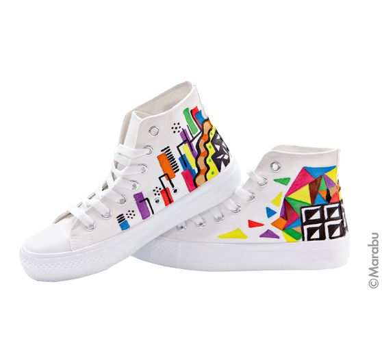 Textilní fix Marabu, sada 10 kusů