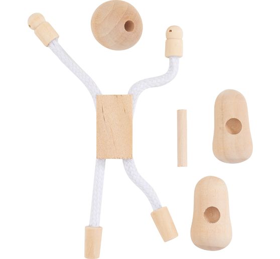 Bending figures, H 12 cm