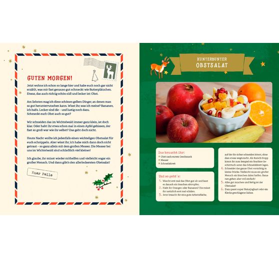 Book "Mein Adventskalender-Buch : Winter-Weihnacht-Wichtelspaß"