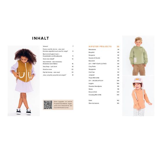 Book "Little Hipster: Kinderkleidung nähen. Frech, wild, wunderbar!"
