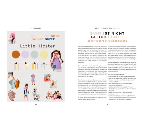Book "Little Hipster: Kinderkleidung nähen. Frech, wild, wunderbar!"