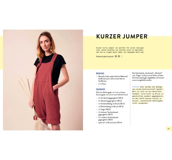 Book "Mini-Masterclass - Nähen mit Musselin"