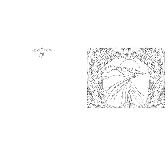 Kniha "Ausmalbuch: Kaleidoskop der Fantasie"