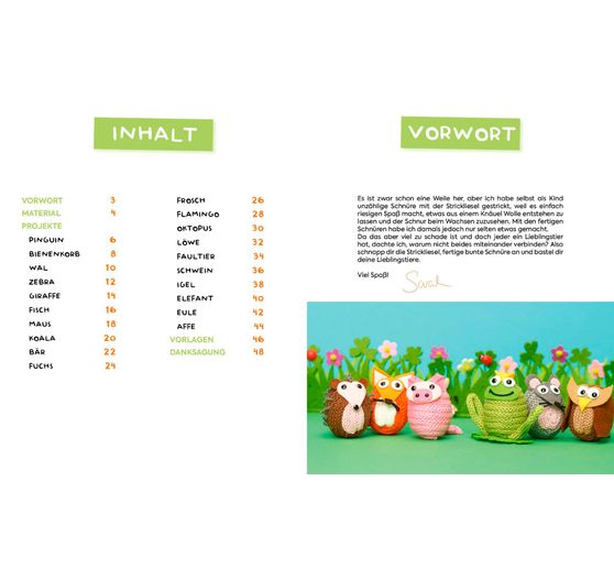 Book "Mein tierisch-lustiges Strickliesel-Buch"