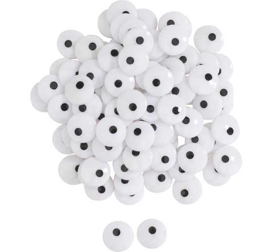 VBS Plastic eyes, 100 pcs.