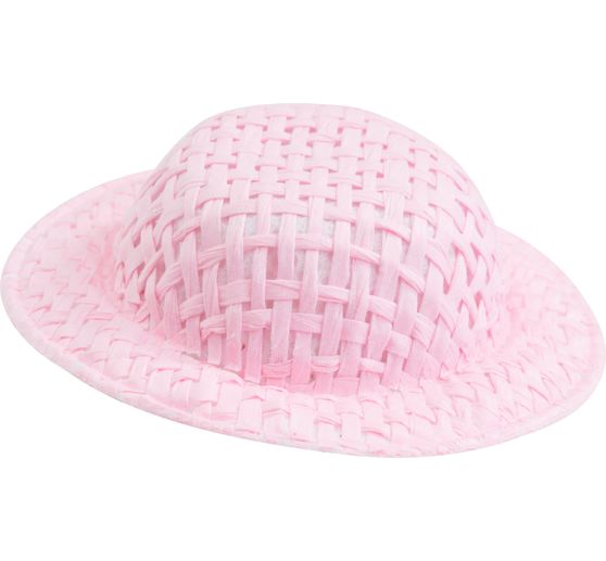 VBS Slaměný klobouk "Assorted", Ø 5 cm, 10 kusů