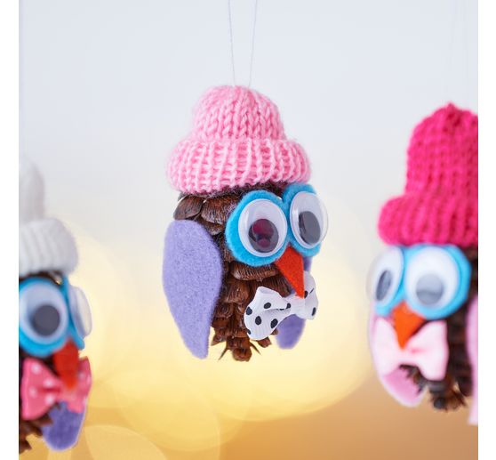 VBS Mini caps "Colourful", H 4 cm