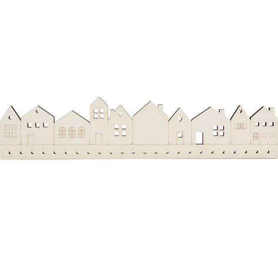 Advent calendar board "House fronts"