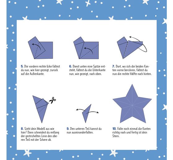 Book "88 x Origami Kids - Weihnachtssterne"