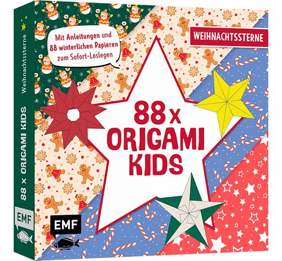 Book "88 x Origami Kids - Weihnachtssterne"