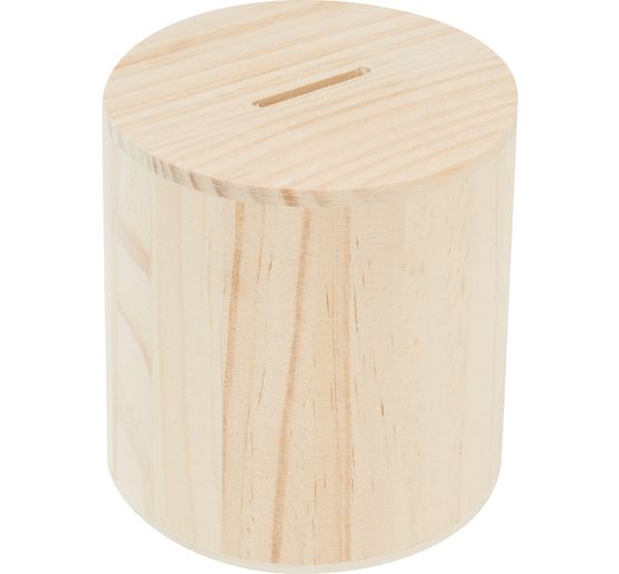 Wooden money box