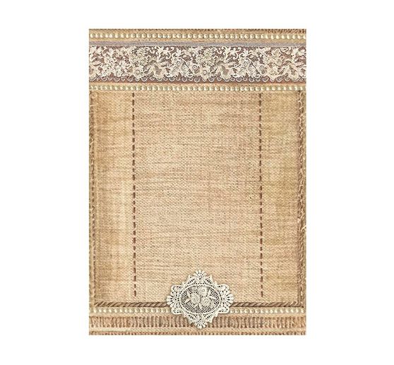 Motif straw silk backgrounds "Old Lace"