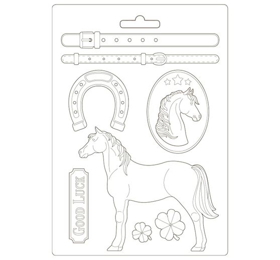 Casting mould "Horse luck"