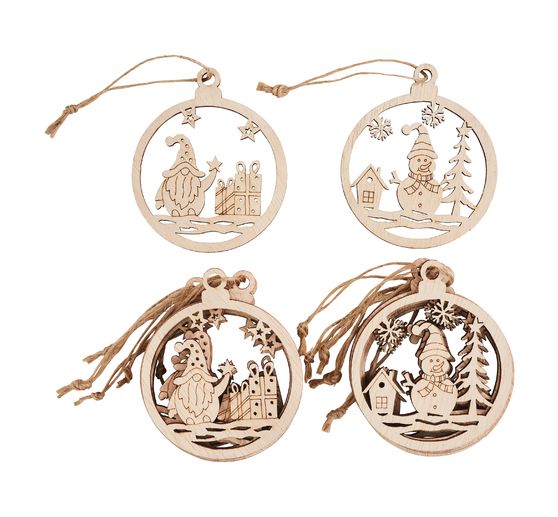 VBS Vánoční visačka "Skřítci a sněhulák"