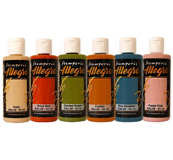 Stamperia Allegro Akryl "Vytvořte štěstí"