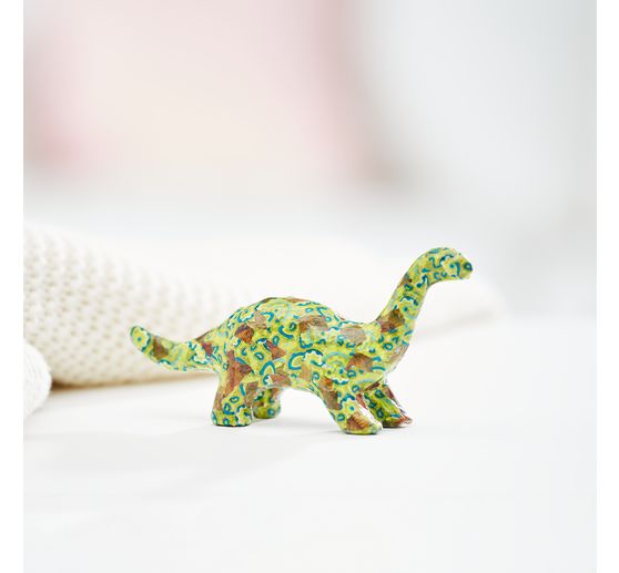 Brontosaurus, paper mache