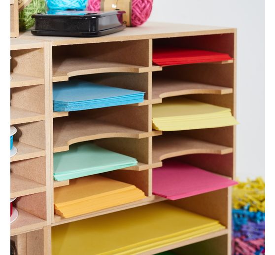 Flexio "Polštářky na razítka", 10 přihrádek