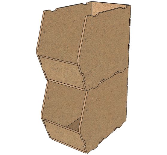 Flexio "Open fronted storage box"