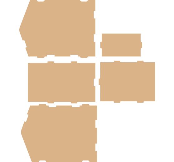 Flexio "Open fronted storage box"