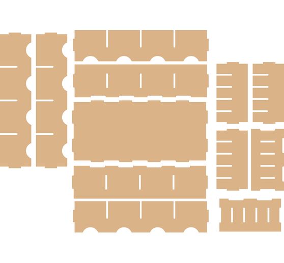 Flexio "Ink pads box" 20 compartments