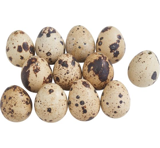 Křepelčí vejce, přírodní