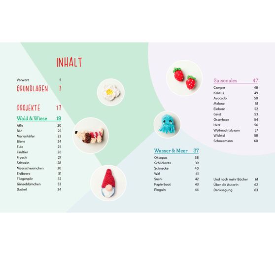 Kniha "Microgurumi - Super-mini, super-süß"