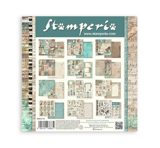 Scrapbooking Pad "Music"