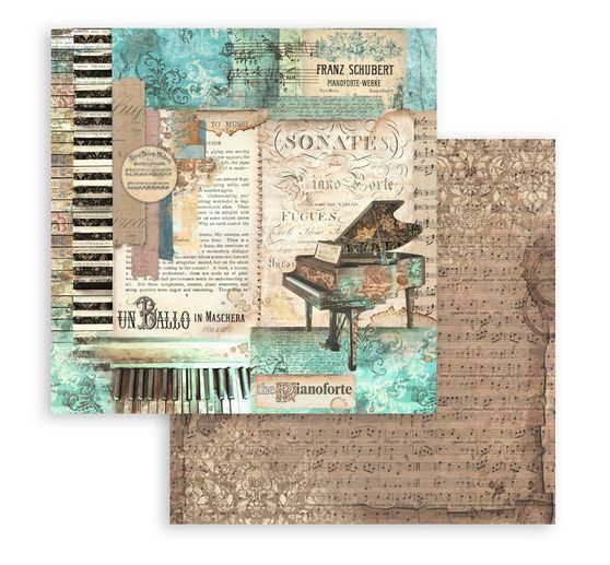 Scrapbooking Pad "Music"