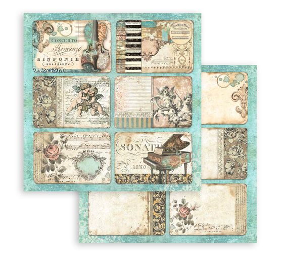 Scrapbooking Pad "Music"