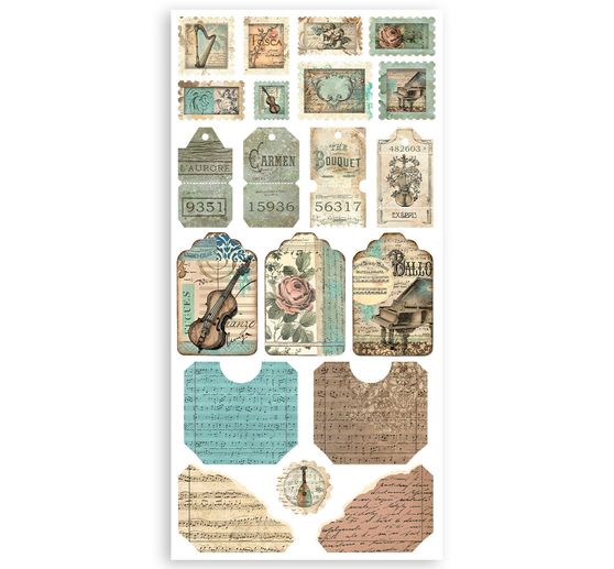 Paper Cut-Outs "Music"