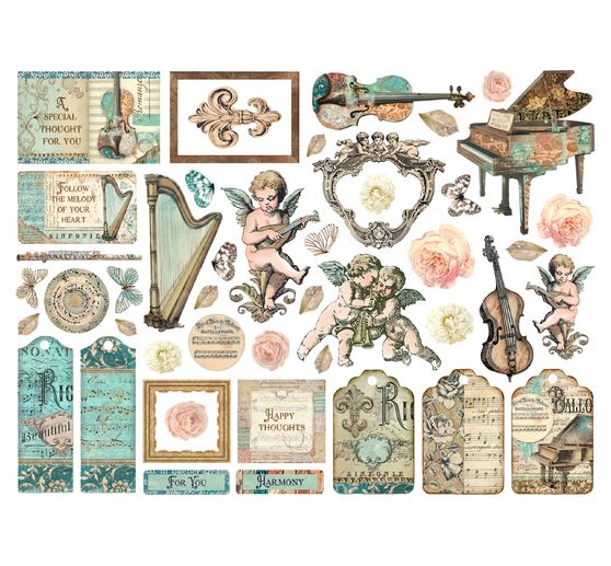 Punching motifs "Music"