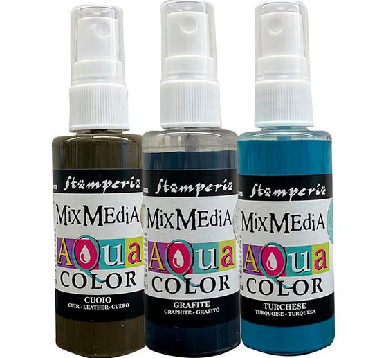 Stamperia Aquacolor "Alterego", set of 3