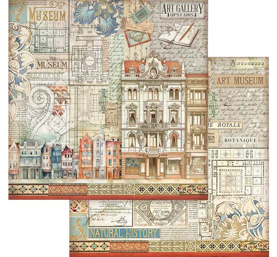 Scrapbook block "Art of Travelling"