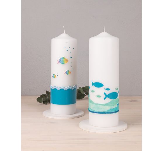 Dekorativní vosková destička "Vlny"