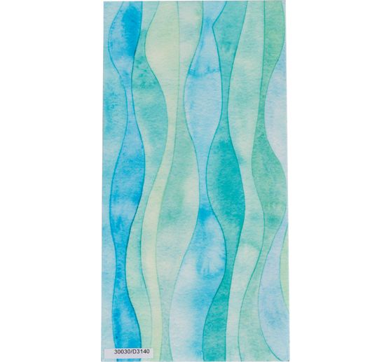 Dekorativní vosková destička "Vlny"