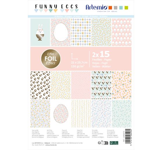 Papírová podložka "Funny Eggs