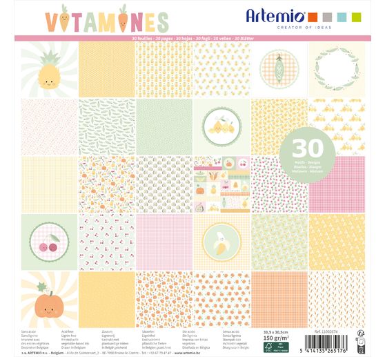 Scrapbook block" Vitamine"