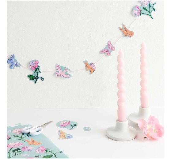 Craft paper block "La Vie En Rose"