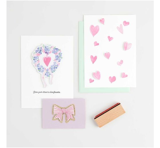 Craft paper block "La Vie En Rose"