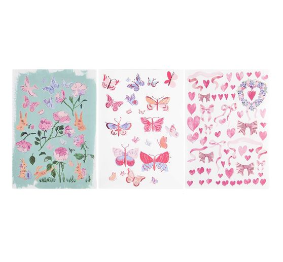 Craft paper block "La Vie En Rose"