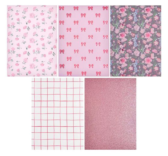 Craft paper block "La Vie En Rose"