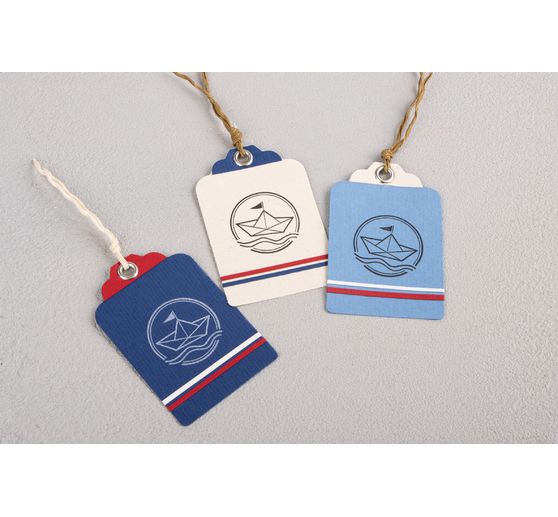 BUTTERER Stamp "Origami boat"